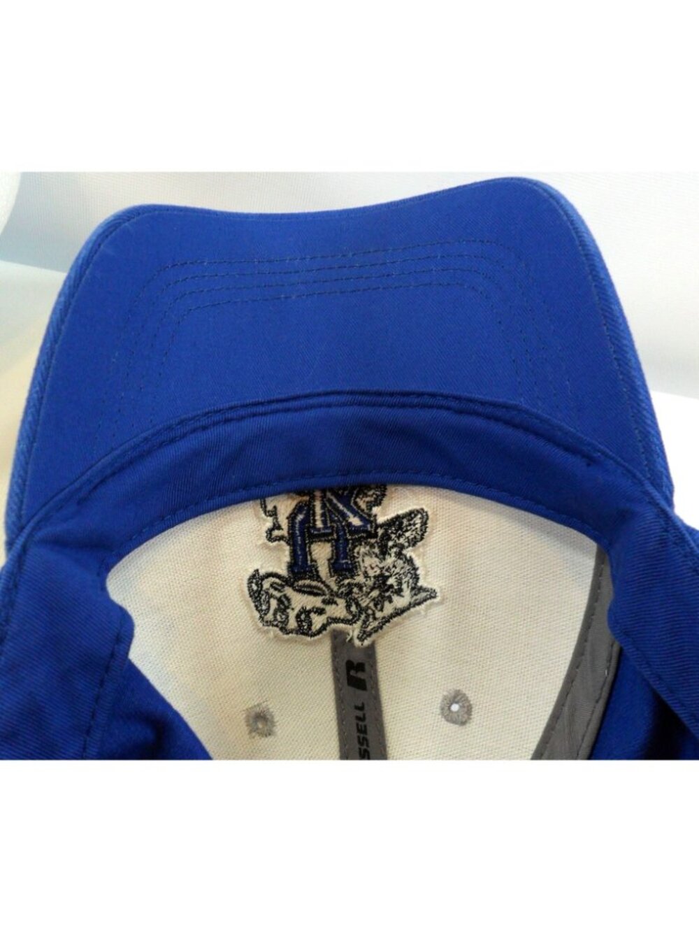 University Kentucky UK Wildcats Blue White Adj Baseball Hat Cap - Picture 4 of 7